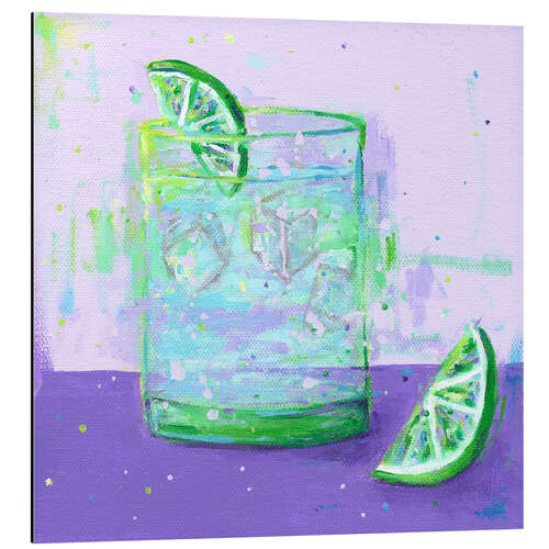 Aluminium print Vodka and Tonic