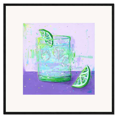 Framed art print Vodka and Tonic