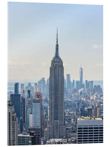 Akrylbilde Empire State Building, New York City