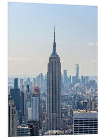 Hartschaumbild Empire State Building, New York City