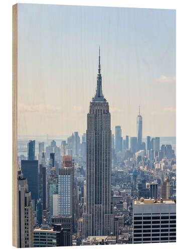 Cuadro de madera Empire State Building, New York City