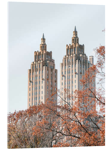 Acrylic print Central Park Buildings, New York City