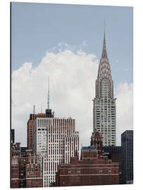 Tableau en aluminium New York Chrysler Building - Nikita Abakumov