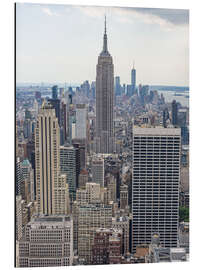 Tableau en aluminium Empire State Building, NYC I