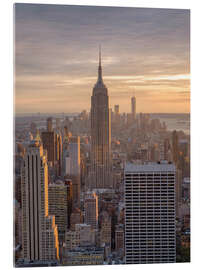Acrylglasbild Empire State Building, NYC II - Nikita Abakumov