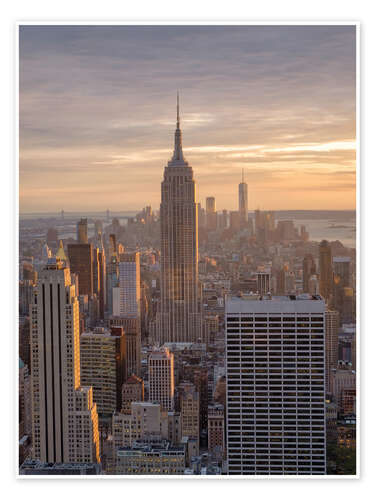 Poster Empire State Building, NYC II