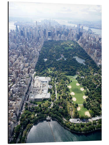 Alumiinitaulu NYC Central Park aerial view