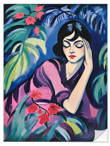 Sticker mural Blue Daydream