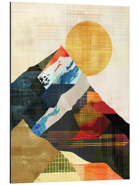 Quadro em alumínio Sunlit Elevation - DejaReve