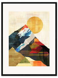 Gerahmter Kunstdruck Sunlit Elevation