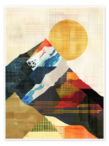 Poster Sunlit Elevation