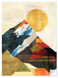 Wandsticker Sunlit Elevation