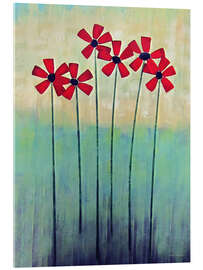 Acrylglasbild Crazy Daisies - Herb Dickinson