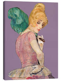 Lienzo Retrato de Lili - Gerda Wegener