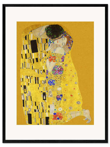 Impression artistique encadrée Le Baiser