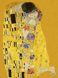 Magnettafel Der Kuss