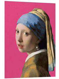 Foam board print Girl With a Pearl Earring