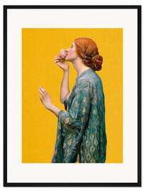 Gerahmter Kunstdruck Die Seele der Rose