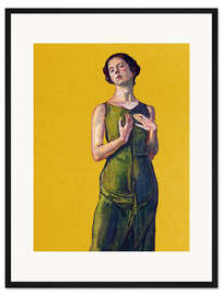 Gerahmter Kunstdruck Lied aus der Ferne