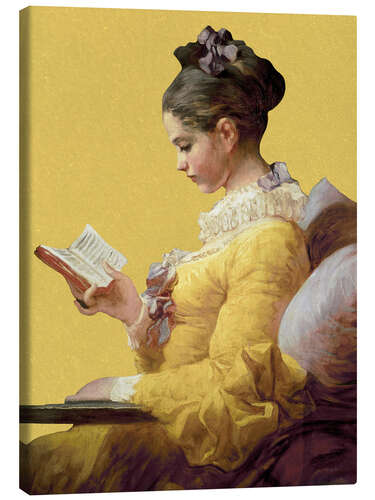 Canvas print A Young Girl Reading