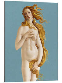 Aluminium print The Birth of Venus