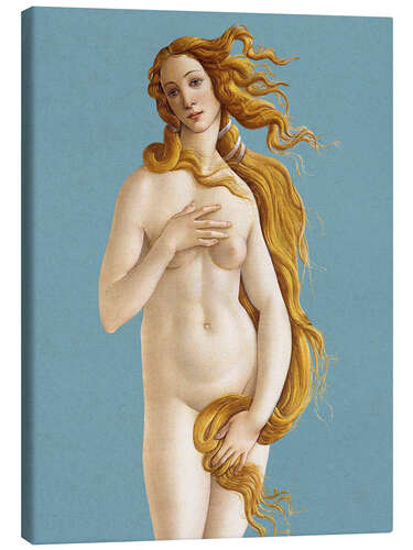Canvas print De Geboorte van Venus