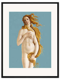 Gerahmter Kunstdruck Die Geburt der Venus