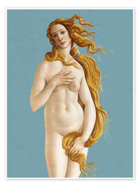 Wandbild Die Geburt der Venus - Sandro Botticelli