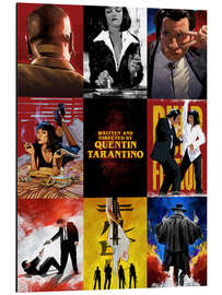 Aluminiumsbilde Written and Directed by Quentin Tarantino - Nikita Abakumov