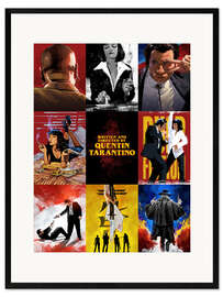 Impression artistique encadrée Written and Directed by Quentin Tarantino - Nikita Abakumov
