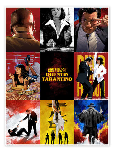 Poster Written and Directed by Quentin Tarantino