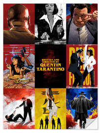 Wandsticker Written and Directed by Quentin Tarantino