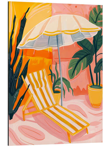 Aluminium print Summer mood ON