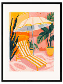 Gerahmter Kunstdruck Summer mood ON