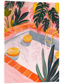 Acrylic print Pool day