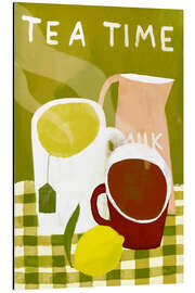 Stampa su alluminio Tea Time with Lemon - Marco Marella