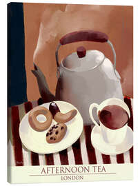 Tableau sur toile Autumn Afternoon Tea - London - Marco Marella