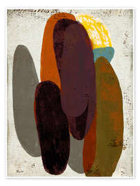 Tavla Desert landscape contemporary abstract - Marco Marella