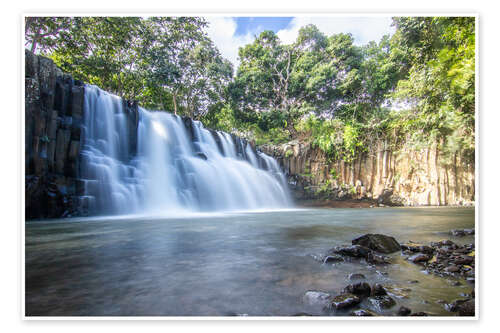 Póster Rochester Falls, Mauritius