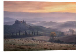 Acrylic print Autumn mood in Tuscany - André Wandrei