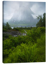 Tableau sur toile Eikesdalen near Romsdalen, Norway - Jos Pannekoek