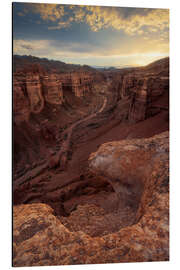 Cuadro de aluminio Charyn Canyon in kazakhstan - Jos Pannekoek