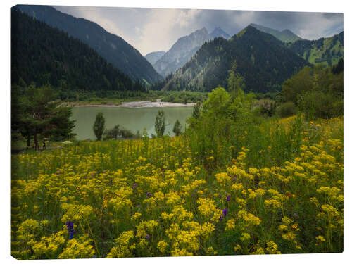 Obraz na płótnie Lake Issyk near Almaty, Kazachstan