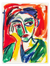Reprodução Thoughtful Portrait - Frank Daske