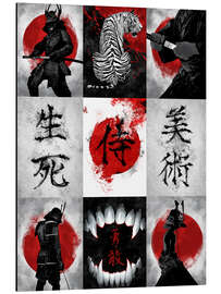 Magnettafel Samurai Bushido