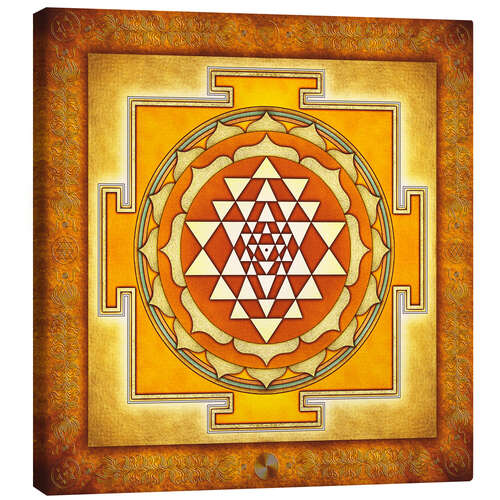 Canvas print Sri Yantra