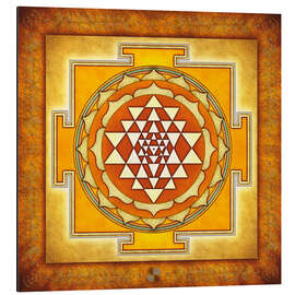 Magnettafel Sri Yantra