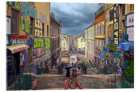Akryylilasitaulu Marseille Cours Julien - Patrick Lohmüller