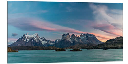 Alubild Torres del Paine in Patagonien