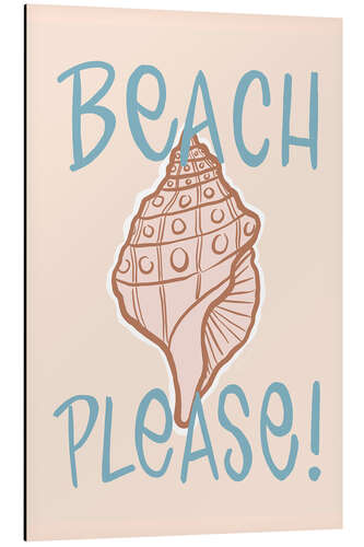Cuadro de aluminio Beach Please!
